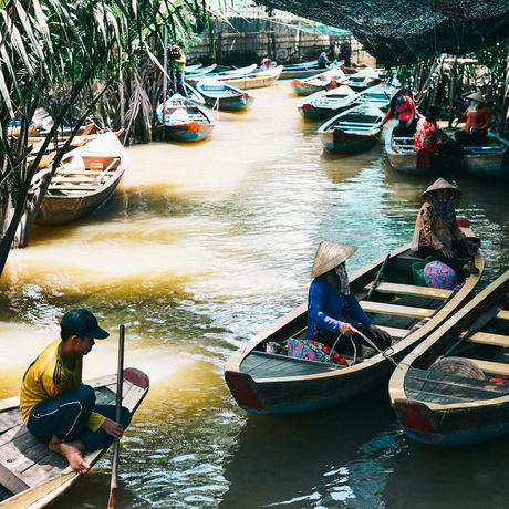 Vietnam | River Drifting in the Mekong